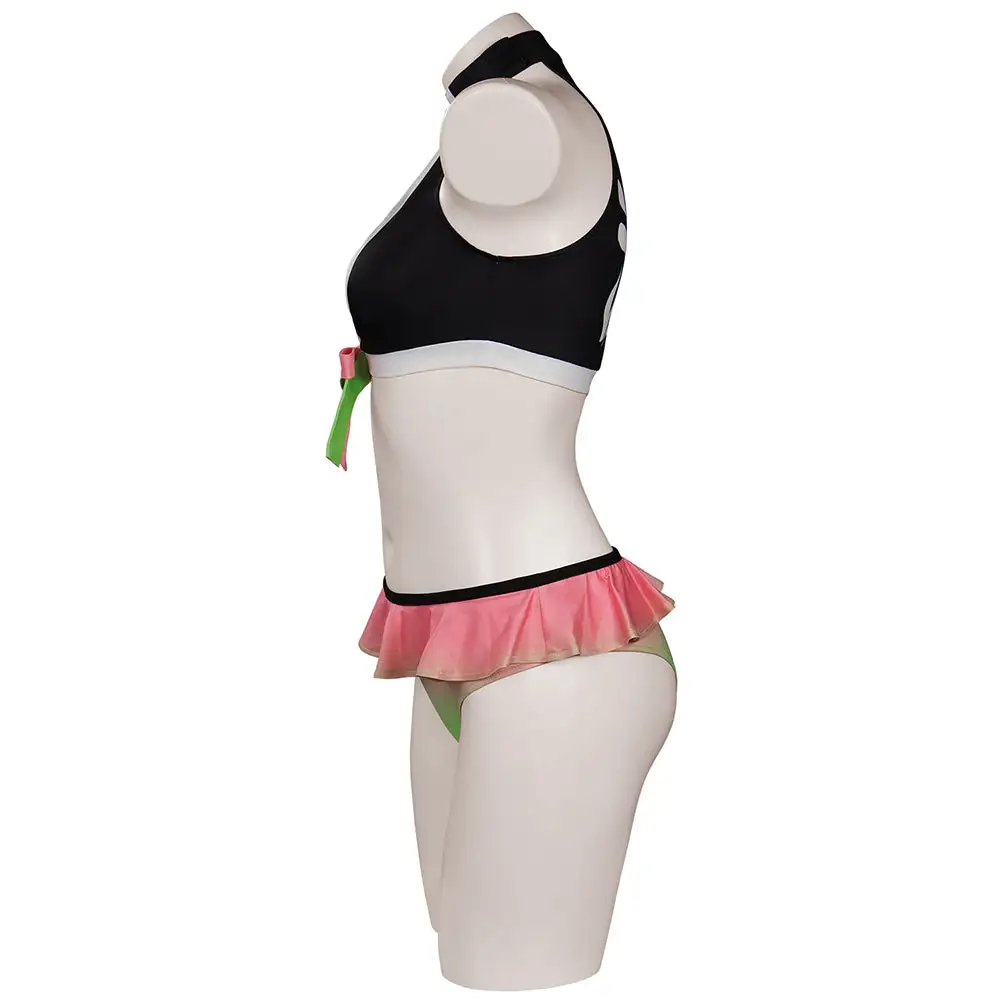 NewCosplay Kanroji Mitsuri Original Designer Sexy Swimsuit Cosplay Costume-cossky® - Image 6