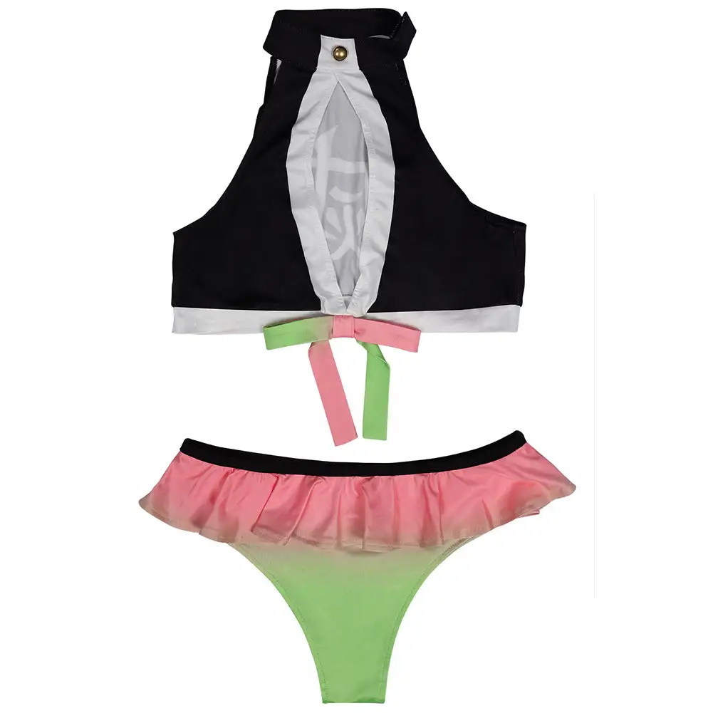 NewCosplay Kanroji Mitsuri Original Designer Sexy Swimsuit Cosplay Costume-cossky® - Image 10