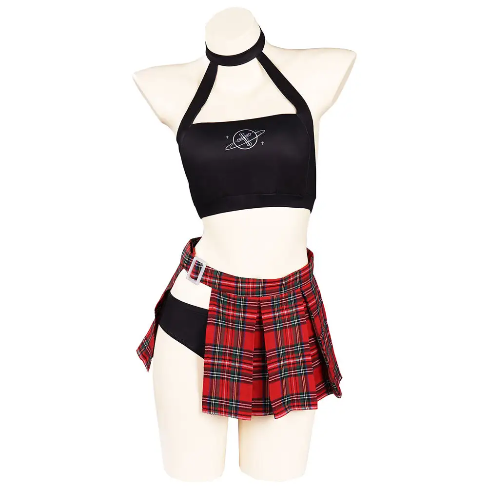 NewCosplay NANA Swimsuit Cosplay Costume Swimwear Outfits Halloween Carnival Suit - Image 2