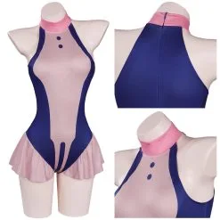 NewCosplay Ochaco Uraraka Swimsuit Cosplay Costume