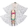 Fansholiday Kochou Shinobu Three-Piece Cloak Swimsuit Cosplay Costume