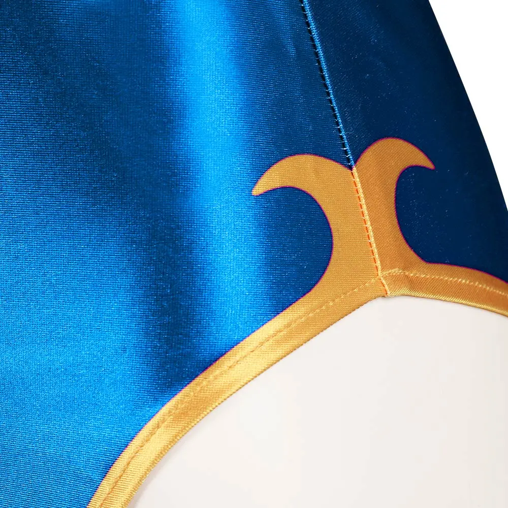 Fandomsky Street Fighter(SF) Chun-Li Original Design Sexy Swimsuit Cosplay Costume Swimwear Outfits - Image 9