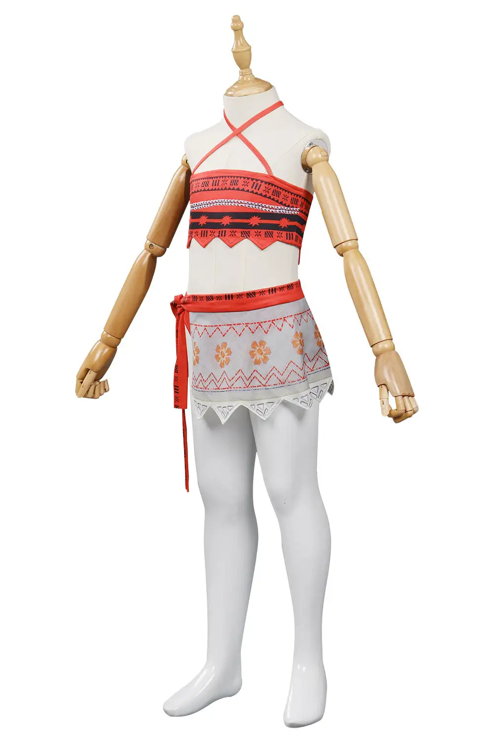 Fandombuy Kids Children Moana Swimsuit Cosplay Costume Two-Piece Swimwear - Image 2
