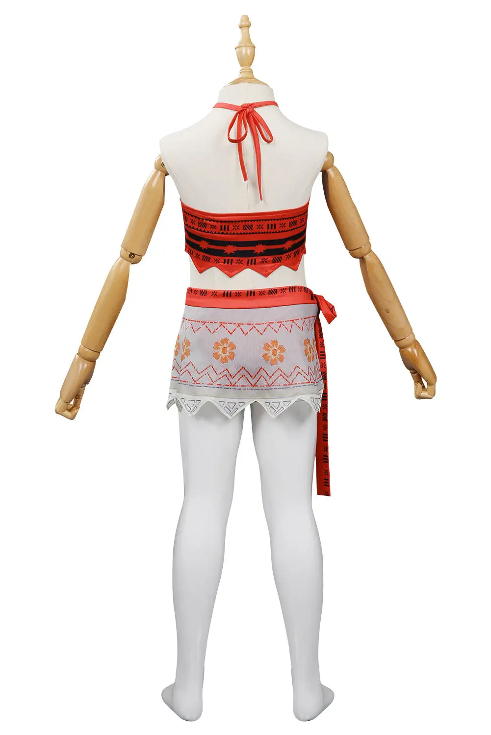 Fandombuy Kids Children Moana Swimsuit Cosplay Costume Two-Piece Swimwear - Image 3