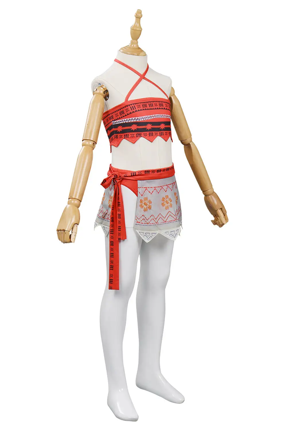 Fandombuy Kids Children Moana Swimsuit Cosplay Costume Two-Piece Swimwear - Image 4