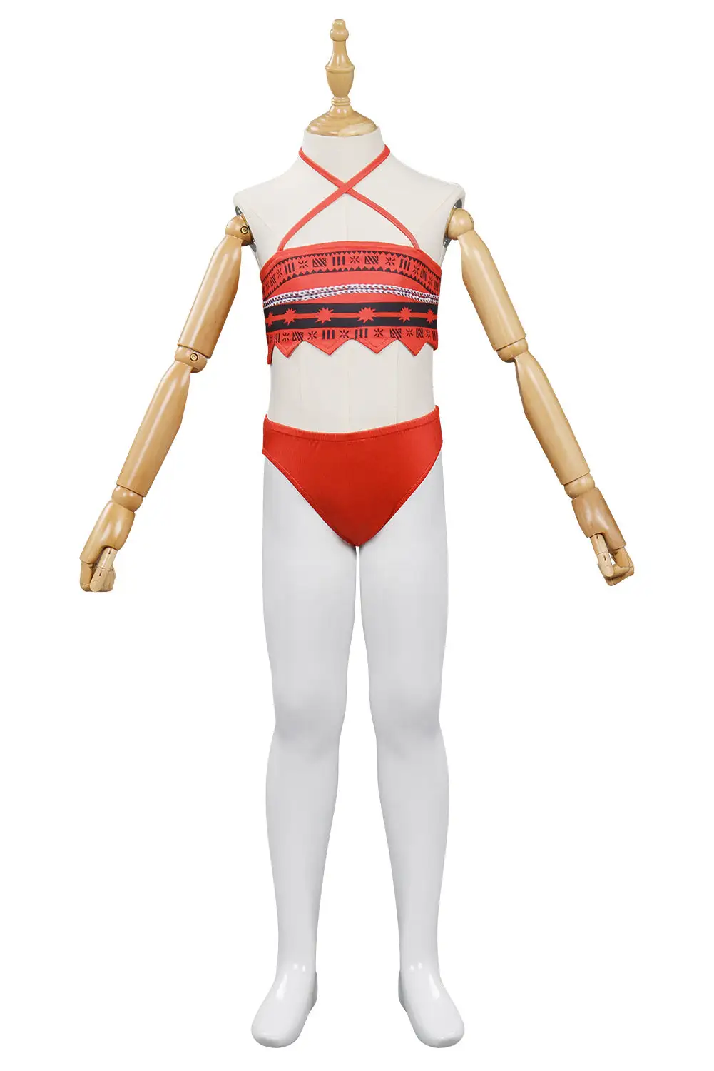 Fandombuy Kids Children Moana Swimsuit Cosplay Costume Two-Piece Swimwear - Image 7
