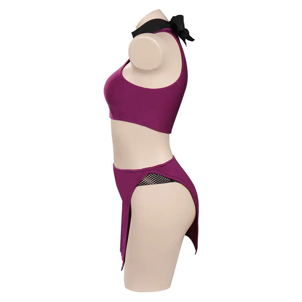 INSWEAR Yamanaka Ino Yamanaka Original Design Swimsuit Cosplay Costume Top Short Headband Outfits - Image 6