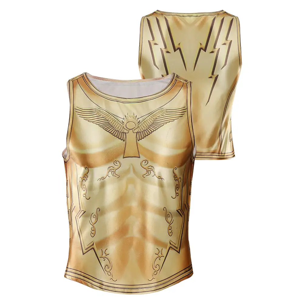 Cossky Thor: Love And Thunder Zeus Cosplay Costume Vest Halloween Costume - Image 2