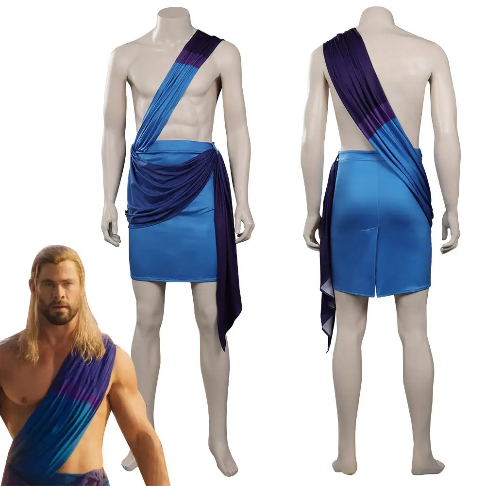 NewCossky Thor: Love And Thunder Thor Cosplay Costume Outfits Halloween Carnival Suit