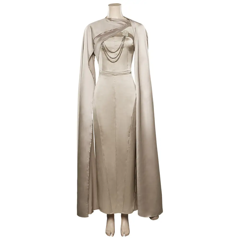 Fansholiday Star Wars Andor Season 1 Mon Mothma Cosplay Costume Cloak Outfits Halloween Carnival Suit - Image 3