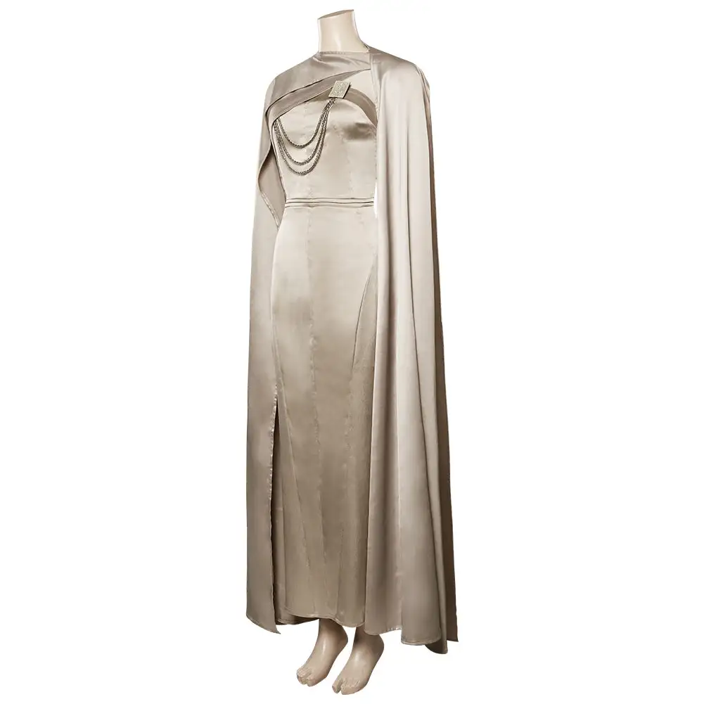 Fansholiday Star Wars Andor Season 1 Mon Mothma Cosplay Costume Cloak Outfits Halloween Carnival Suit - Image 4