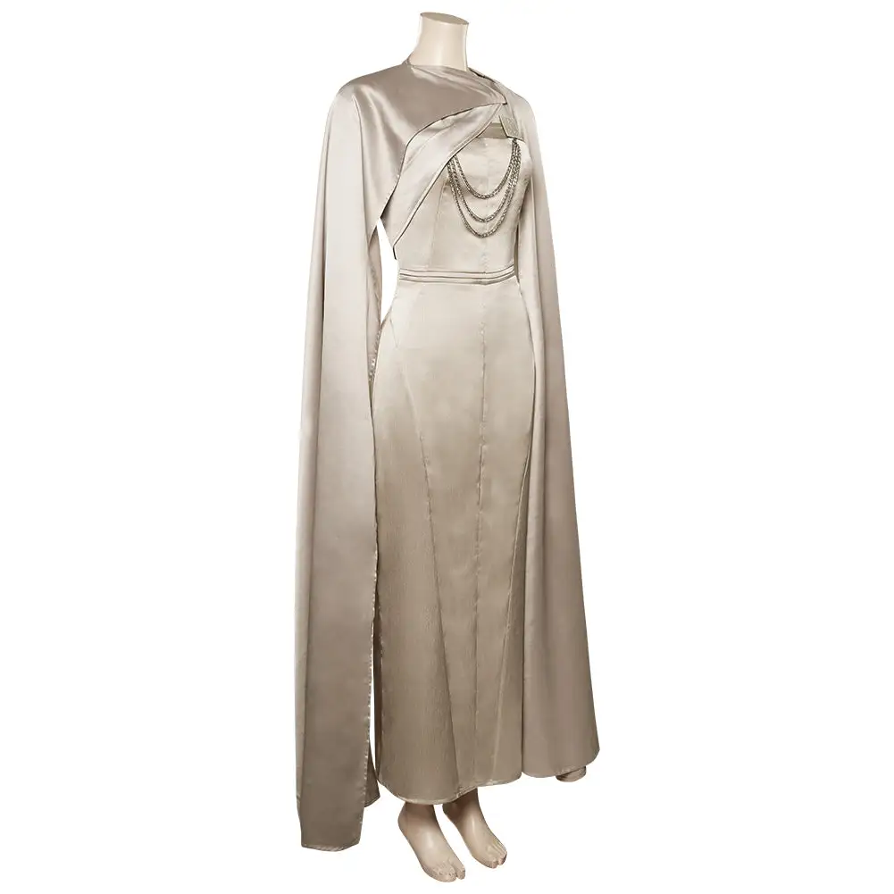 Fansholiday Star Wars Andor Season 1 Mon Mothma Cosplay Costume Cloak Outfits Halloween Carnival Suit - Image 6