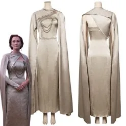 Fansholiday Star Wars Andor Season 1 Mon Mothma Cosplay Costume Cloak Outfits Halloween Carnival Suit