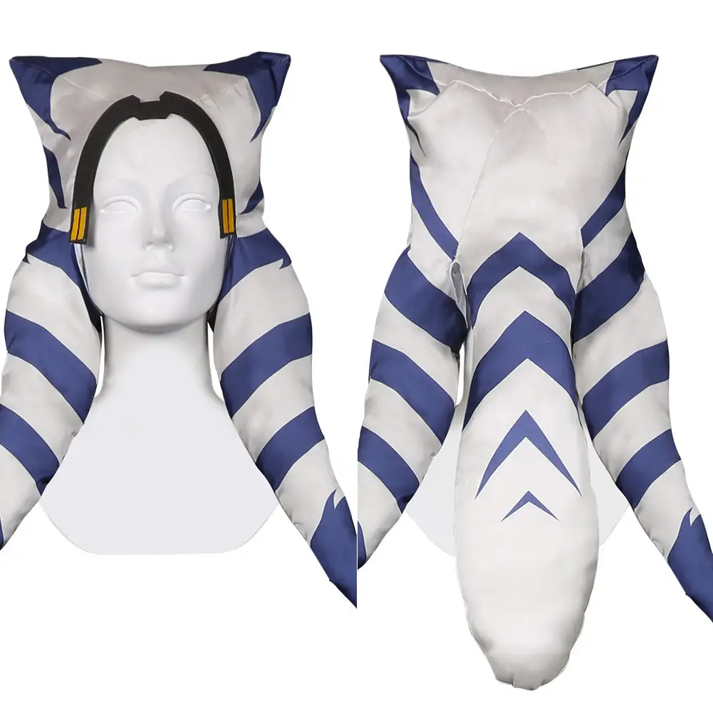 NewCosplay The Mandalorian Ahsoka Tano Black Outfits Halloween Carnival Suit Cosplay Costume - Image 14