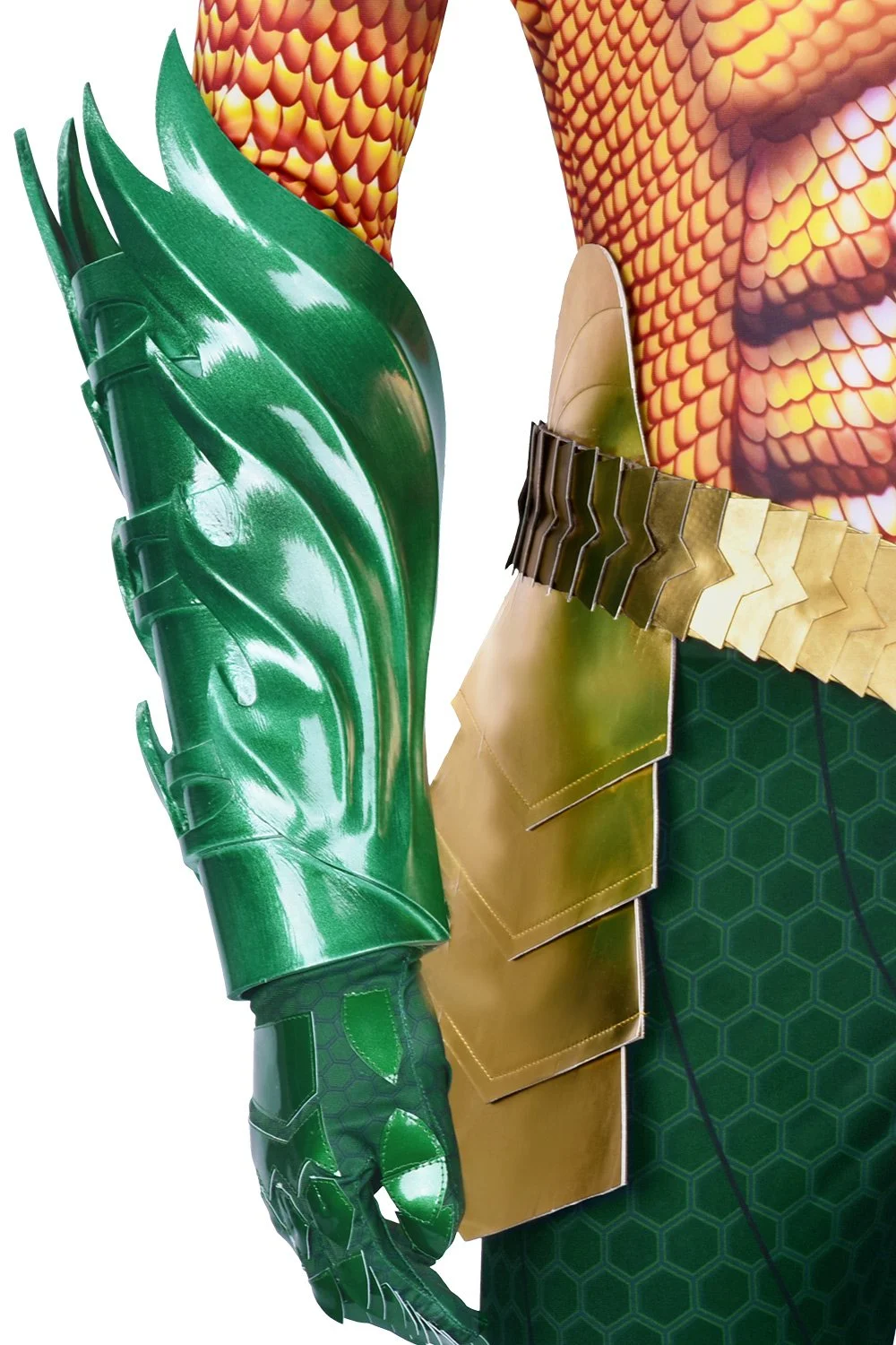 CosplaySky DC Justice League Aquaman Arthur Curry Outfit Cosplay Costume - Image 7