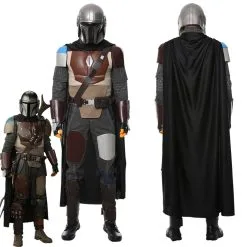 NewCosplay Star Wars Mandalorian Uniform Halloween Carnival Suit Cosplay Costume