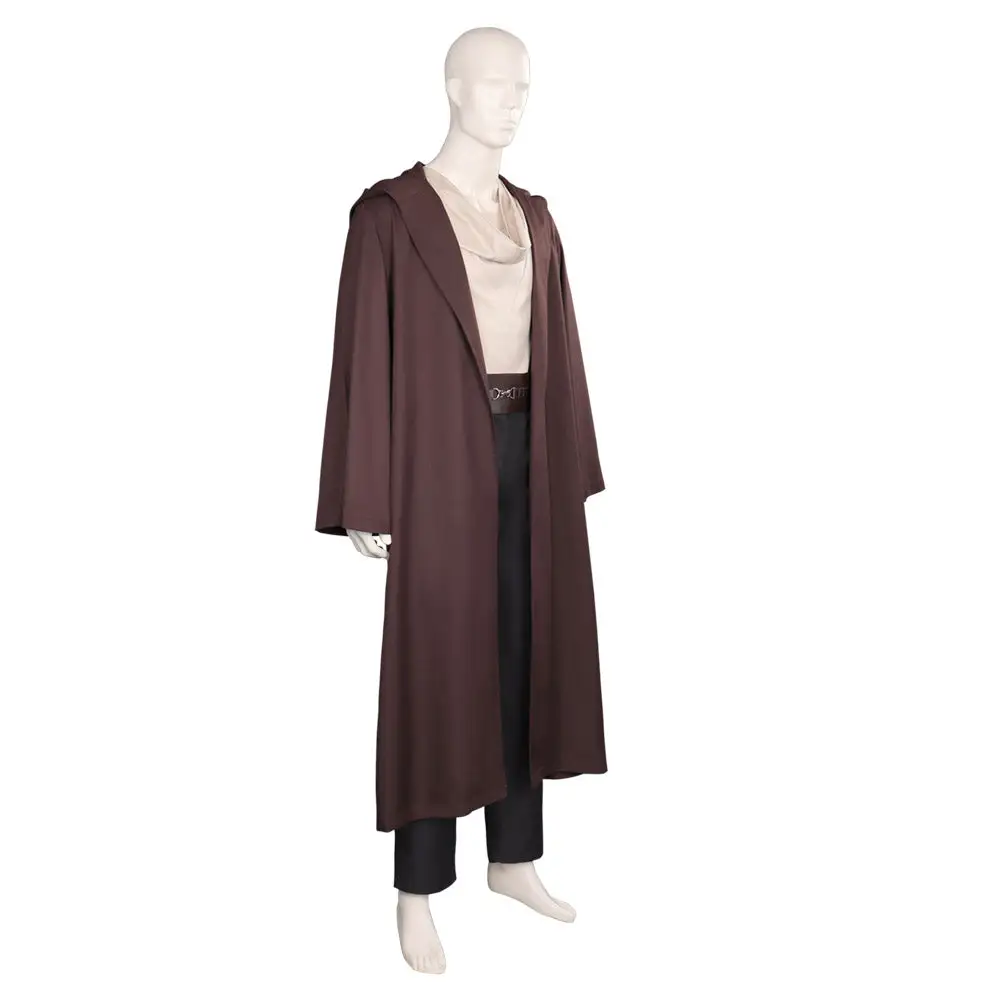 Fansholiday Star Wars: Obi-Wan Kenobi Cosplay Costumes Outfits Halloween Carnival Suit - Image 5