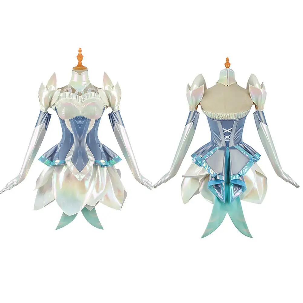 NewCosplay League Of Legends LoL Zyra Rise Of The Thorns Crystal Rose Skin Outfits Cosplay Costume - Image 7