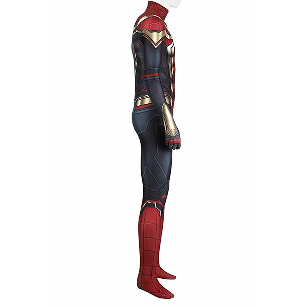 NewCosplay Spider-Man: No Way Home - Peter Parker Outfit Halloween Carnival Suit Cosplay Costume - Image 4