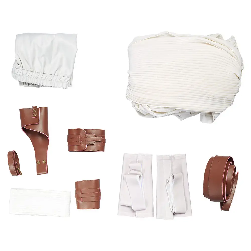 NewCosplay Kids Children Star Wars: The Rise Of Skywalker Rey Halloween Cosplay Costume - Image 2