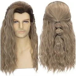Fandombuy Thor: Love And Thunder Thor Cosplay Wig Heat Resistant Synthetic Hair Carnival Halloween Party Props