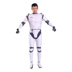 NewCosplay Adult Star Wars Imperial Stormtrooper Cosplay Costume Jumpsuit Outfits Halloween Carnival Suit
