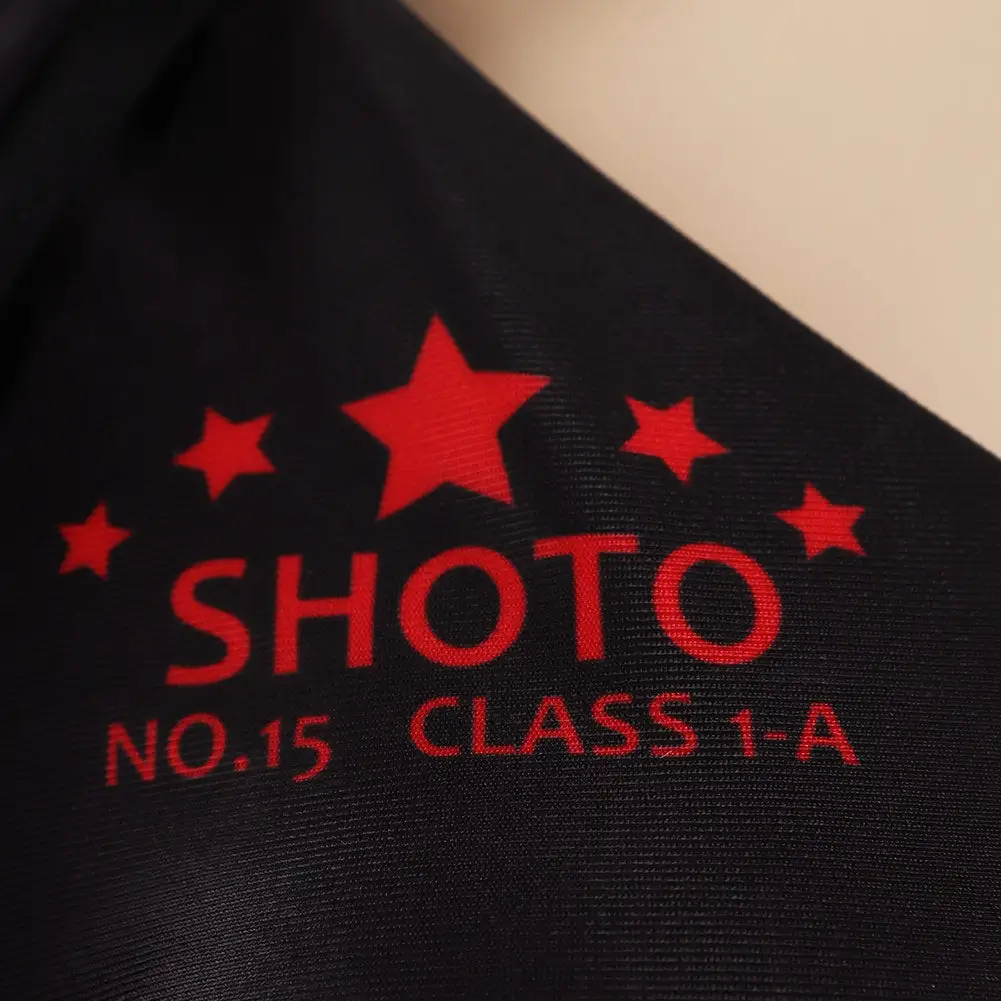 Fansholiday Todoroki Shoto Original Design Cosplay Bikini Top Shorts Cloak Swimsuit - Image 7