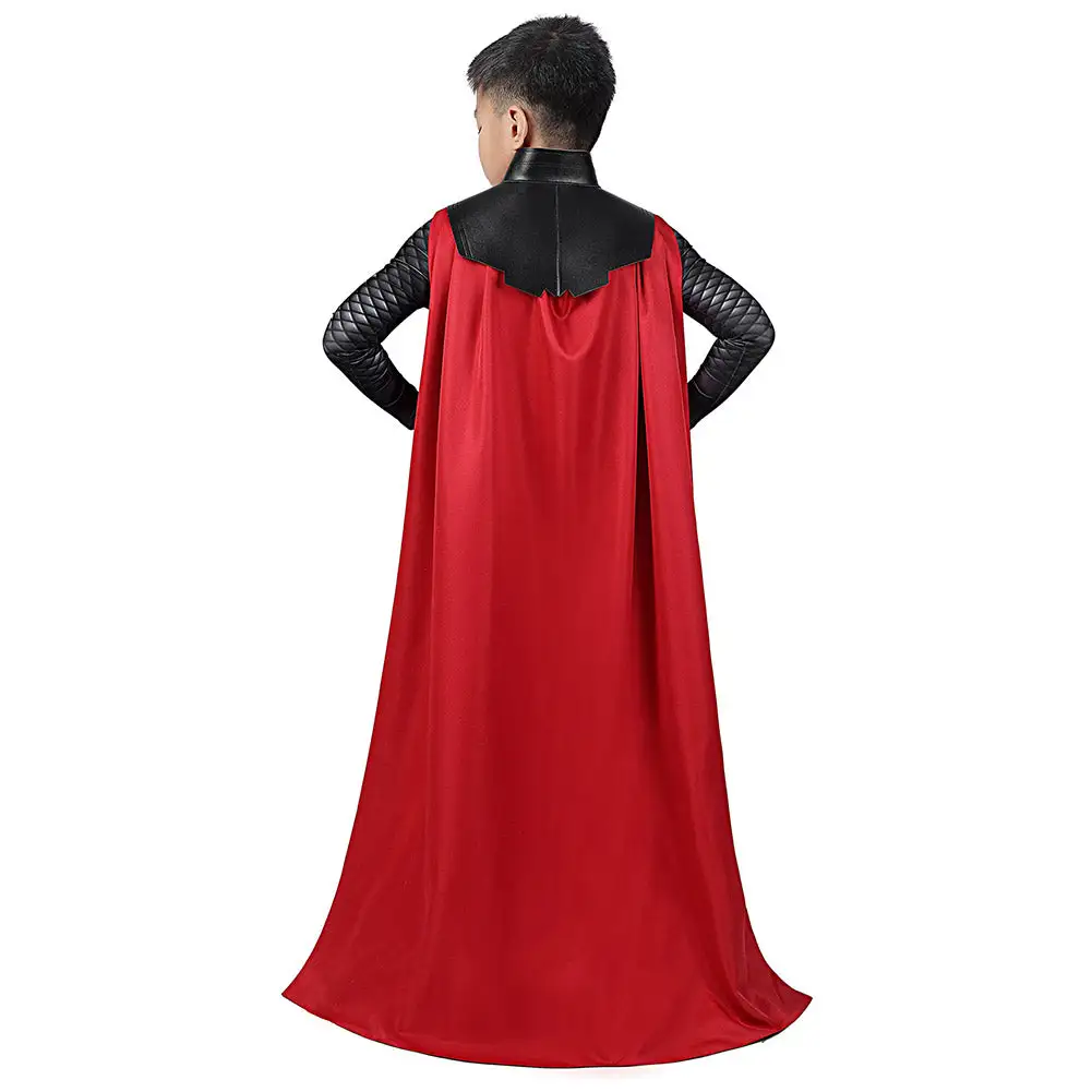 Cosplaygift Kids Avengers: Infinity War Thor Cosplay Costume Jumpsuit Cloak Outfits Halloween Carnival Suit - Image 3