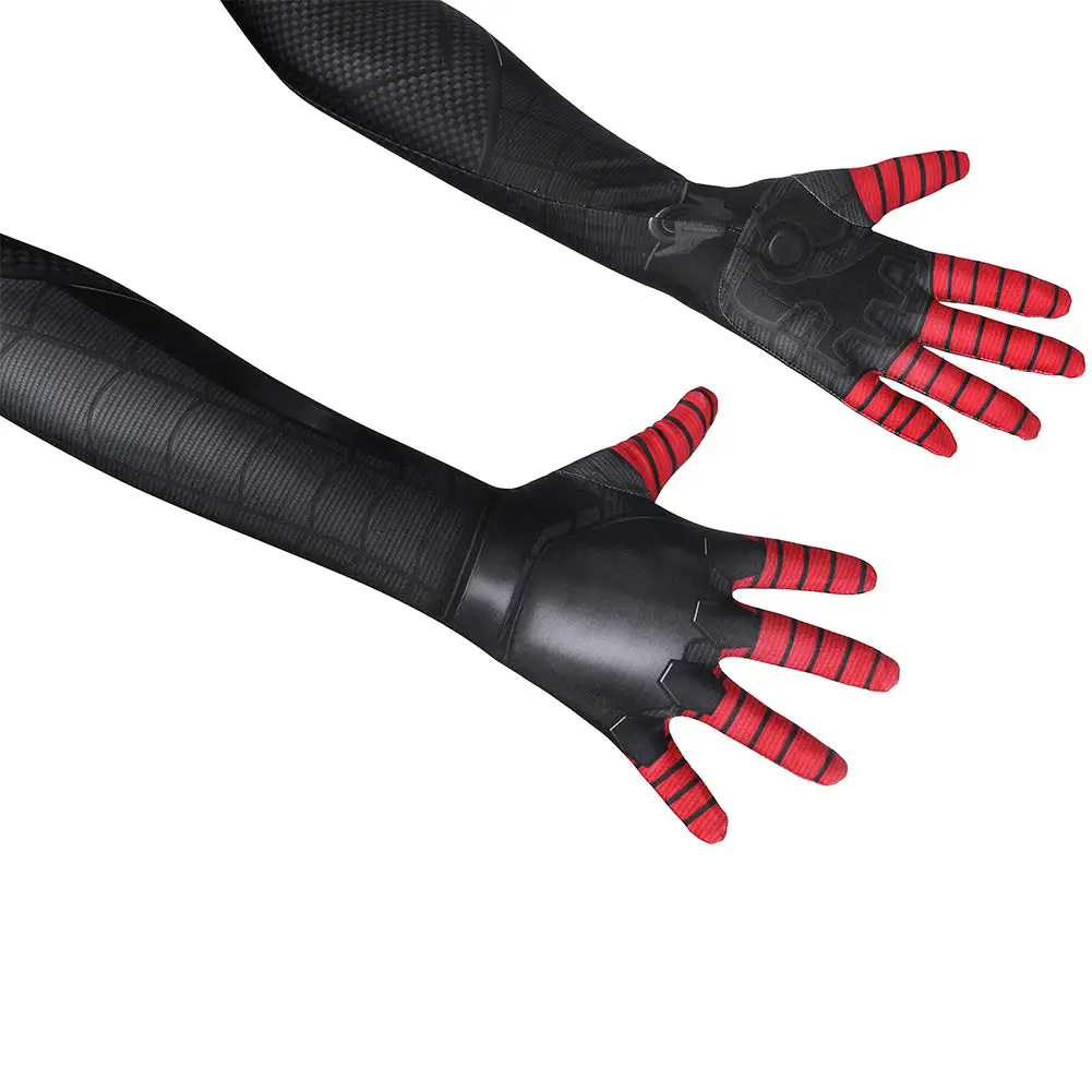 Cosplaygift Kids Children Spiderman Miles Morales Cosplay Costume Outfits Halloween Carnival Suit - Image 6