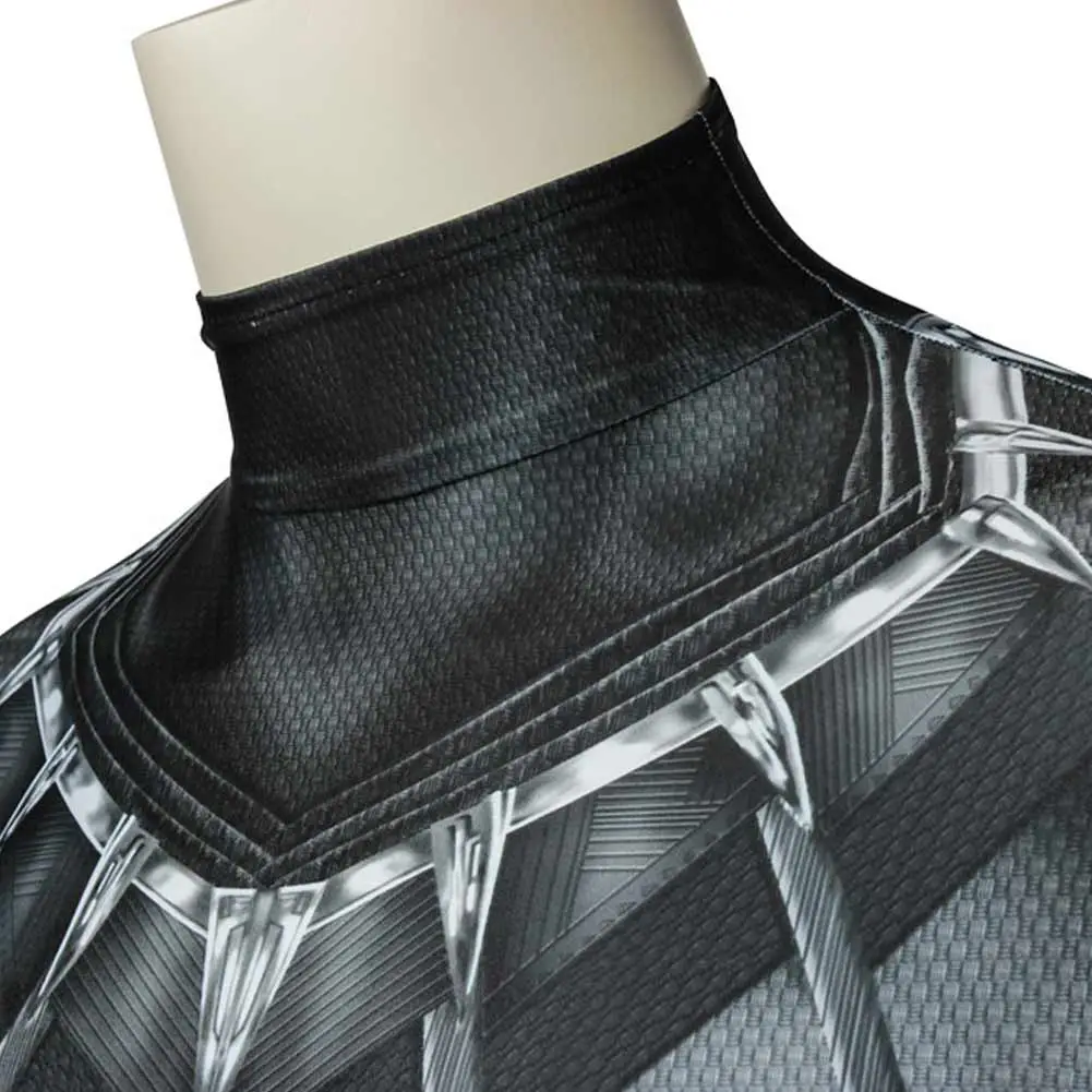 Cosplaygift Captain America: Civil War Black Panther T‘Challa Cosplay Costume Jumpsuit Outfits Halloween Carnival Suit - Image 5