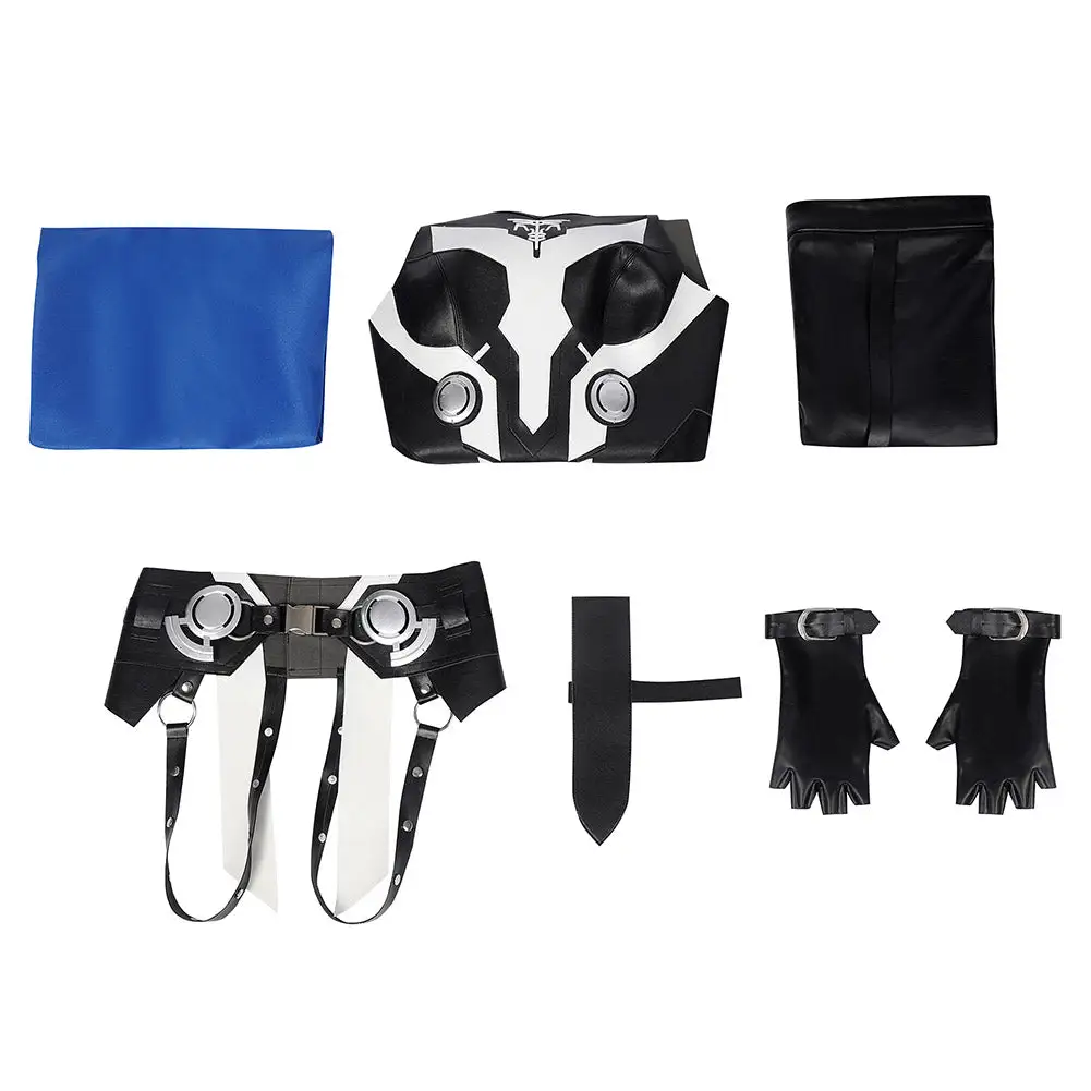 Fansholiday Thor: Love And Thunder (2022) Valkyrie Cosplay Costume Vest Pants Cloak Outfits Halloween Carnival Suit - Image 2