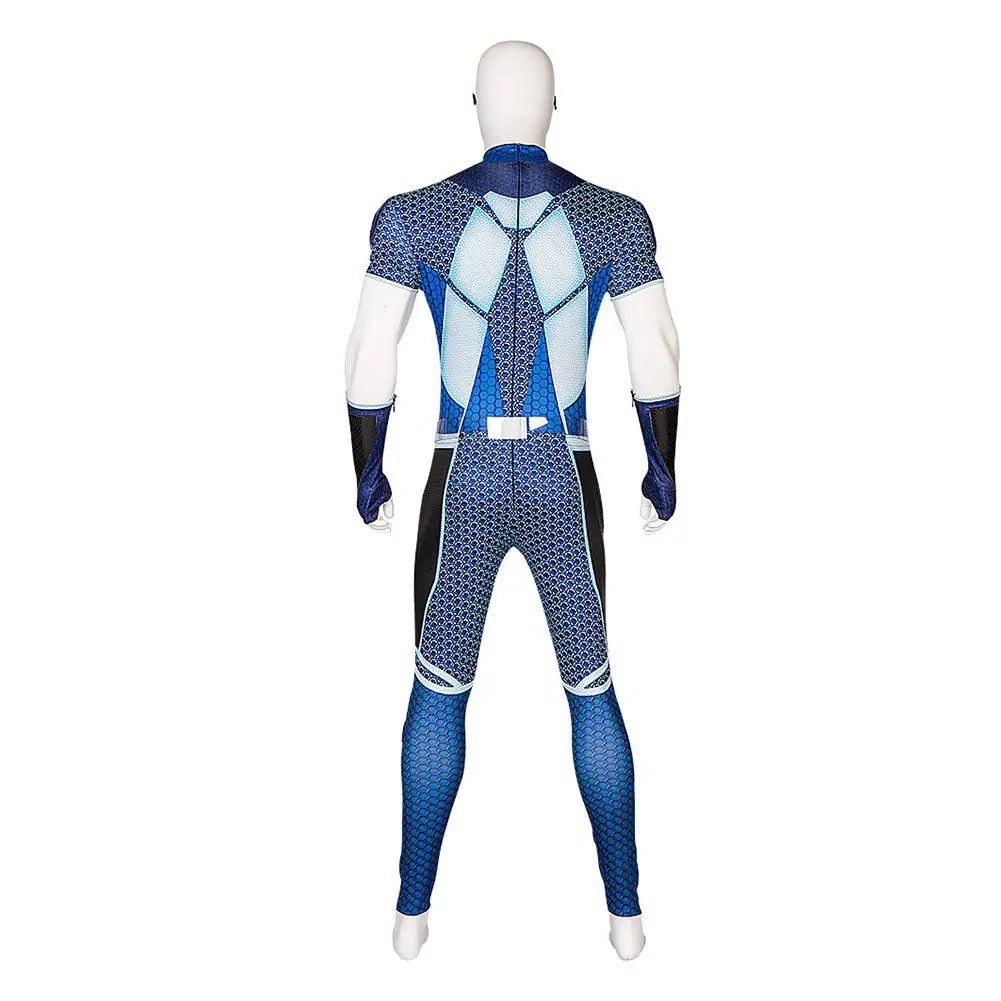 NewCossky The Boys A-Train Cosplay Costume Jumpsuit Outfits Halloween Carnival Suit - Image 4