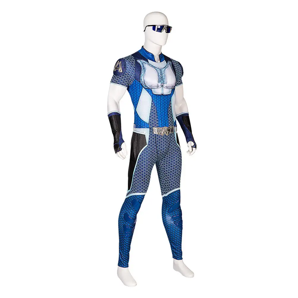 NewCossky The Boys A-Train Cosplay Costume Jumpsuit Outfits Halloween Carnival Suit - Image 5