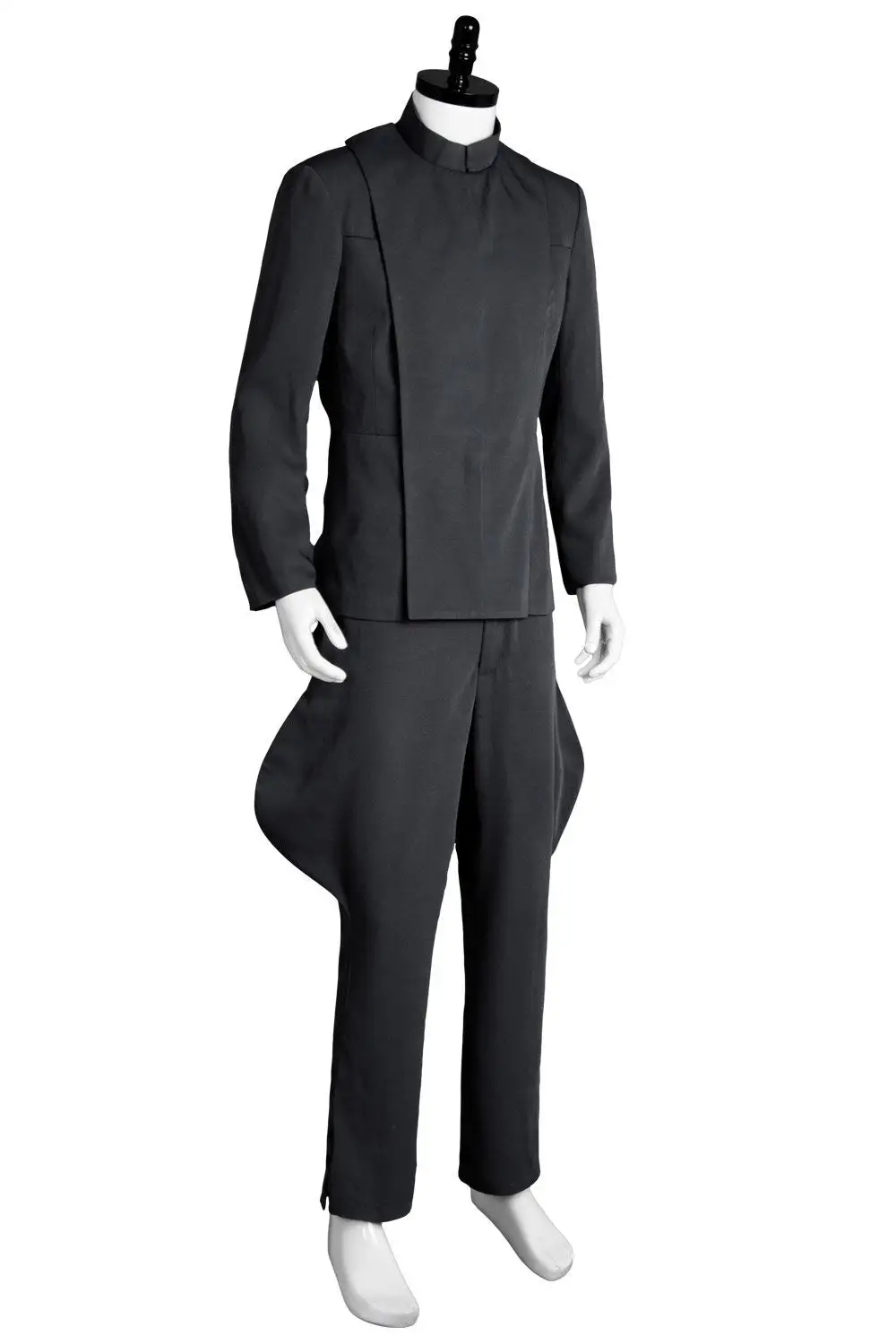 NewCosplay Star Wars Imperial Officer Grey Costume Uniform - Image 5