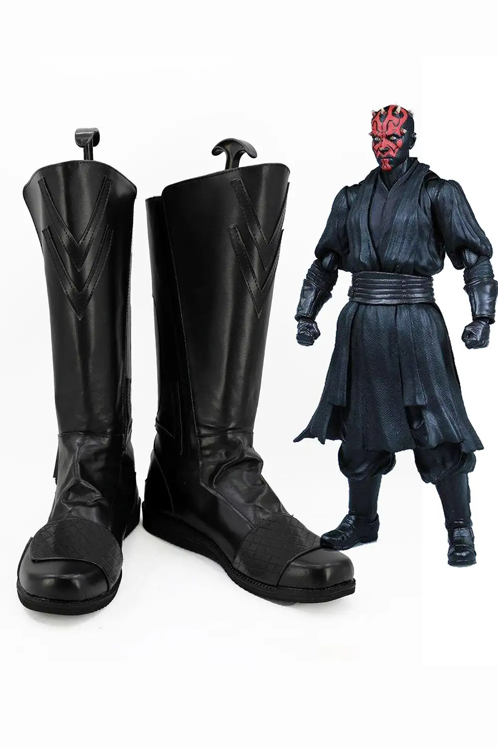 NewCosplay Star Wars Sith Darth Maul Boots Cosplay Shoes - Image 3