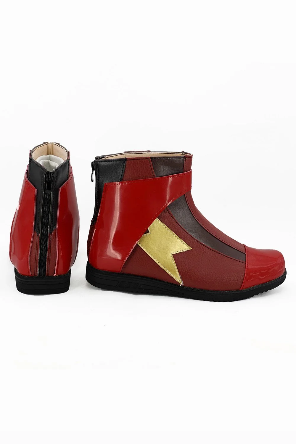 NewCosplay Justice League 2017 Movie Barry Allen Flash Boots Cosplay Shoes - Image 3
