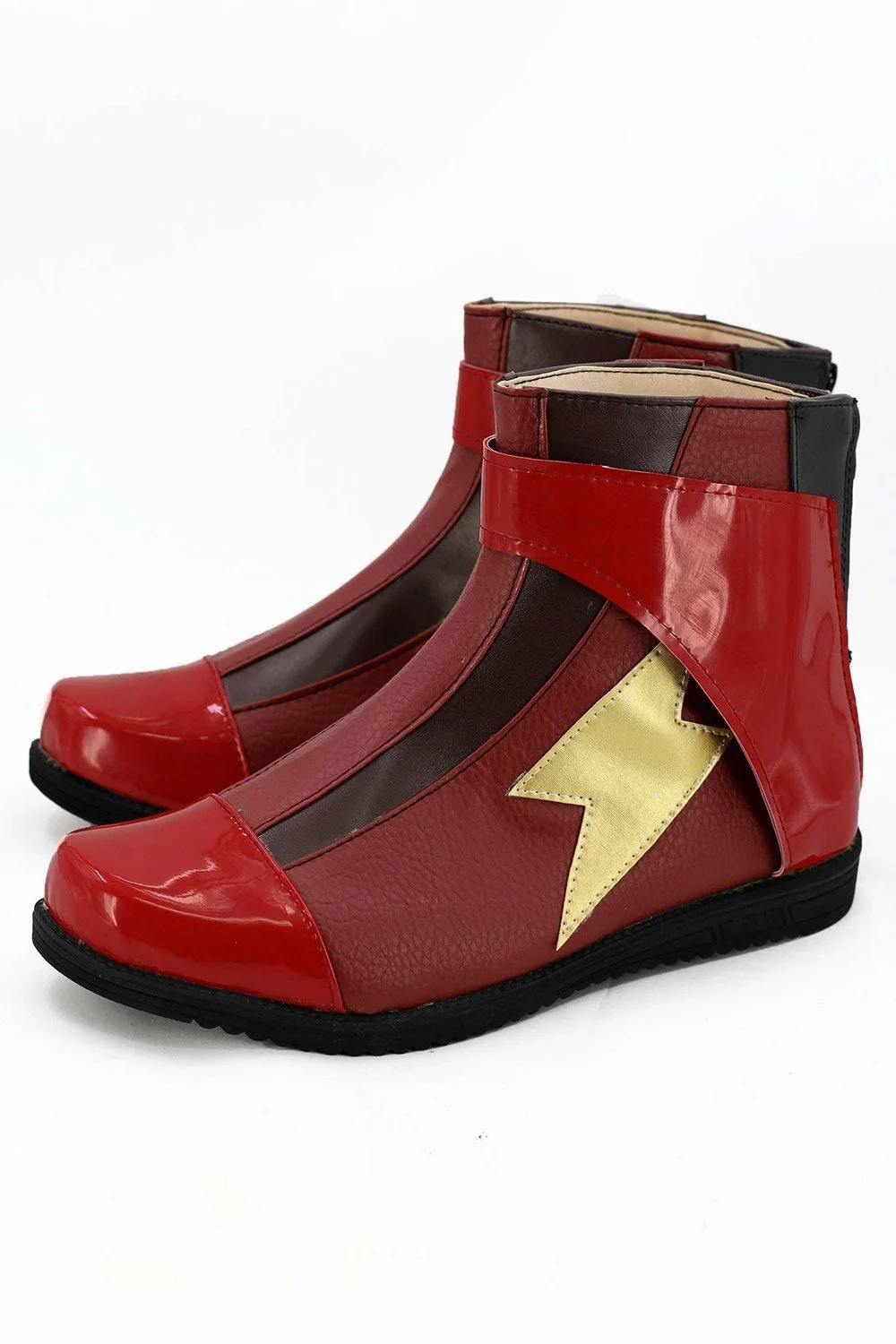 NewCosplay Justice League 2017 Movie Barry Allen Flash Boots Cosplay Shoes - Image 2