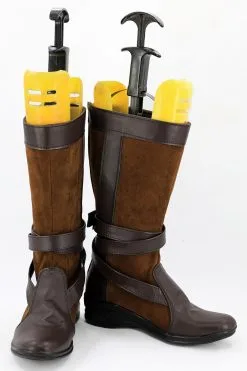 NewCosplay Star WarsVII The Force Awakens General Leia Organa Boots Cosplay Shoes