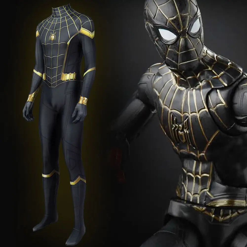 NewCosplay Spider-Man No Way Home Peter Parker Outfits Halloween Carnival Suit Cosplay Costume - Image 7