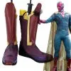 New Cosplaysky Avengers Infinity War Vision Cosplay Shoes Boots