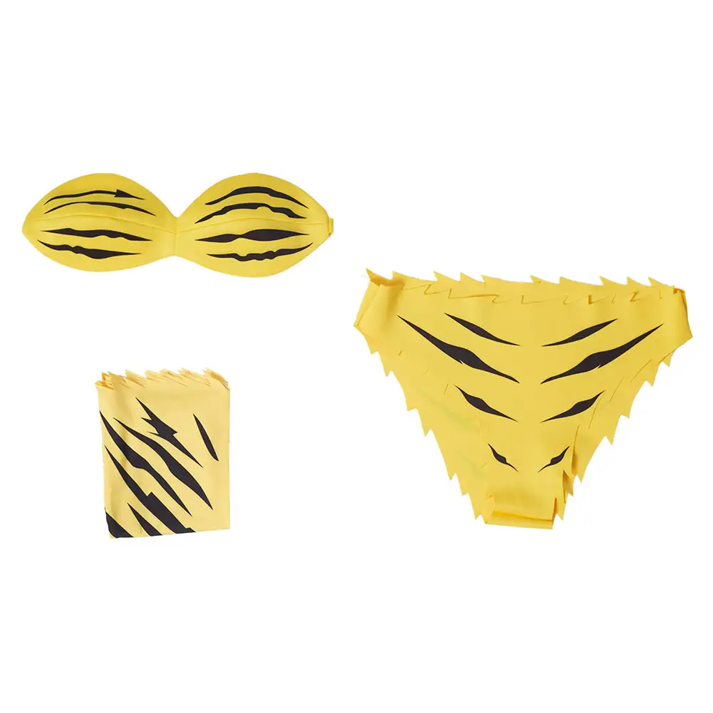 NewCosplay Urusei Yatsura Lum Swimwear Outfits Halloween Carnival Suit Cosplay Costume - Image 10