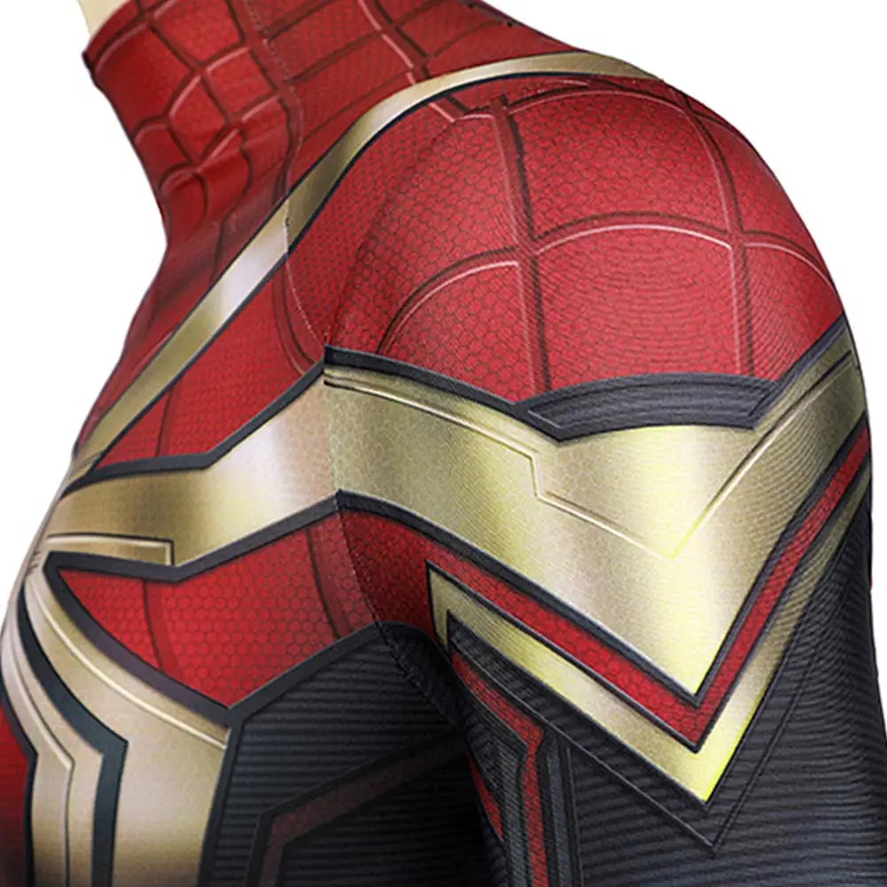 NewCosplay Spider-Man: No Way Home - Peter Parker Outfit Halloween Carnival Suit Cosplay Costume - Image 9