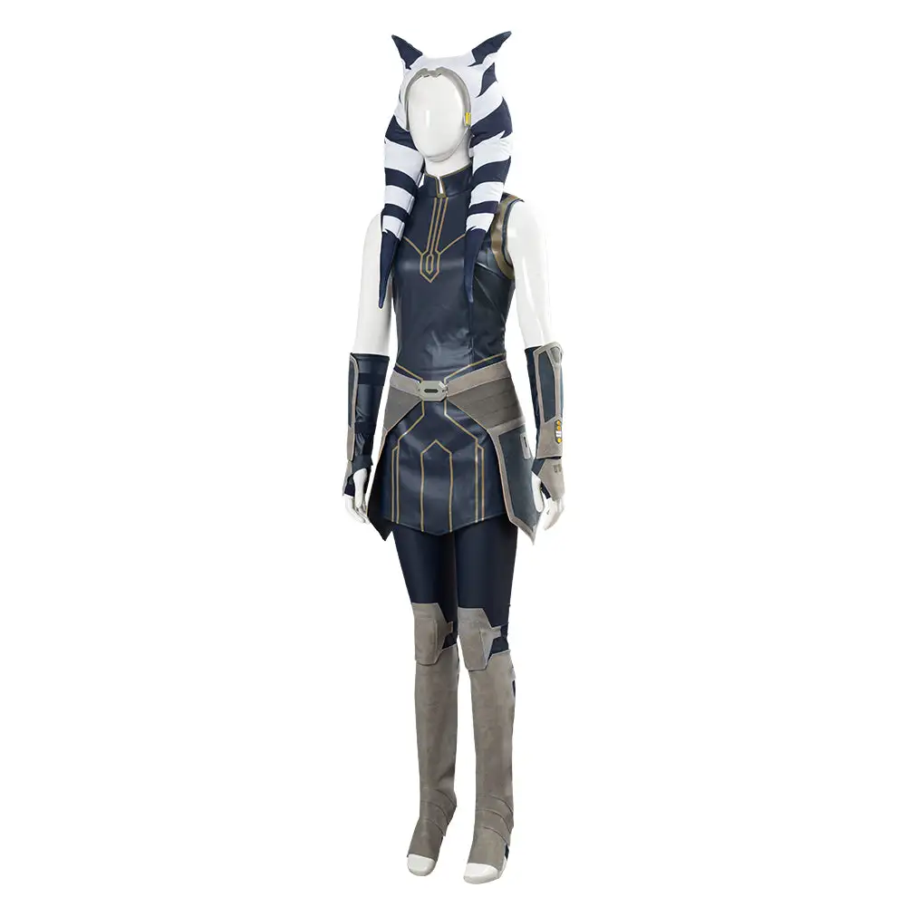 NewCosplay Star Wars: Clone Wars Season 7 Ahsoka Tano Women Cosplay Costume - Image 3