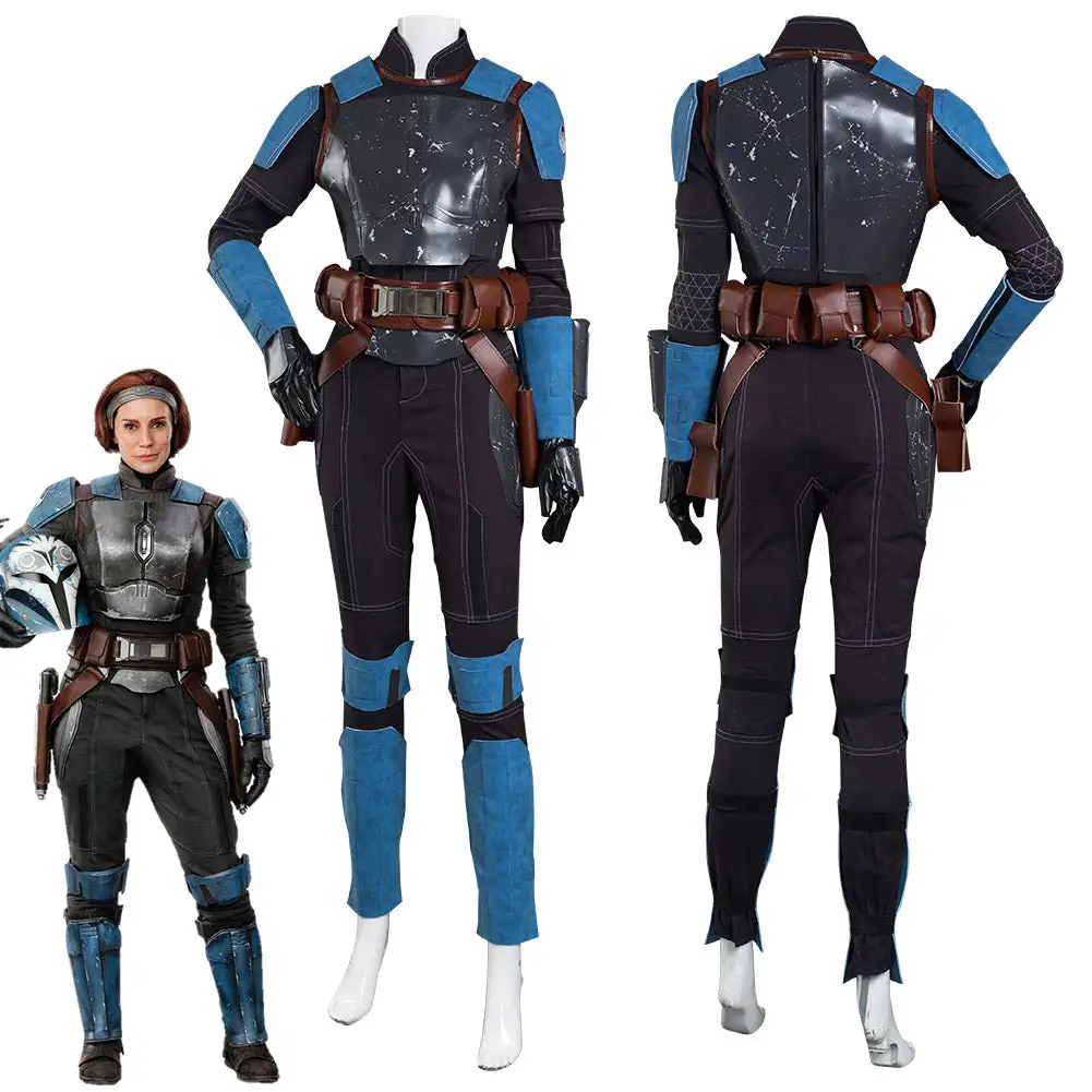NewCosplay The Mandalorian S2 Bo-Katan Kryze Outfits Halloween Carnival Suit Cosplay Costume