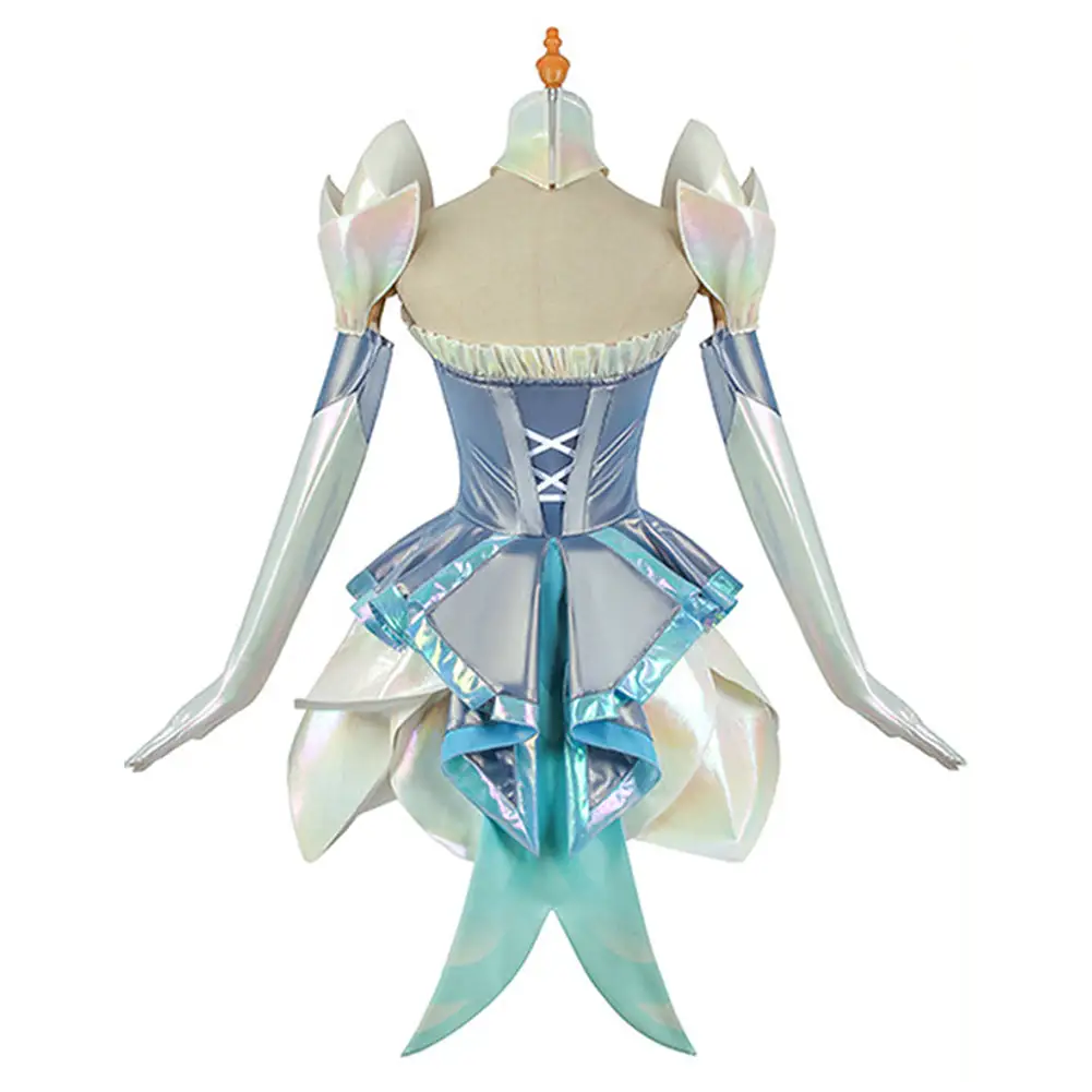 NewCosplay League Of Legends LoL Zyra Rise Of The Thorns Crystal Rose Skin Outfits Cosplay Costume - Image 4