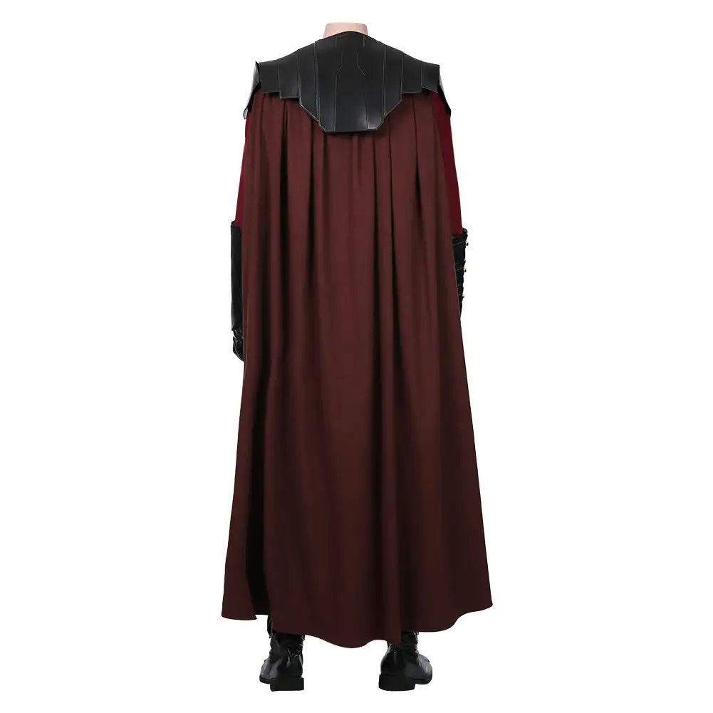 NewCosplay Star Wars: The Clone Wars Anakin Skywalker Coat Cloak Uniform Outfits Halloween Carnival Suit Cosplay Costume - Image 5