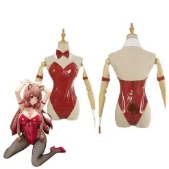 NewCosplay Tate No Yuusha No Nariagari/Rising Of Shield Hero Raphtalia Bunny Girl Jumpsuit Outfits Halloween Carnival Suit Cosplay Costume