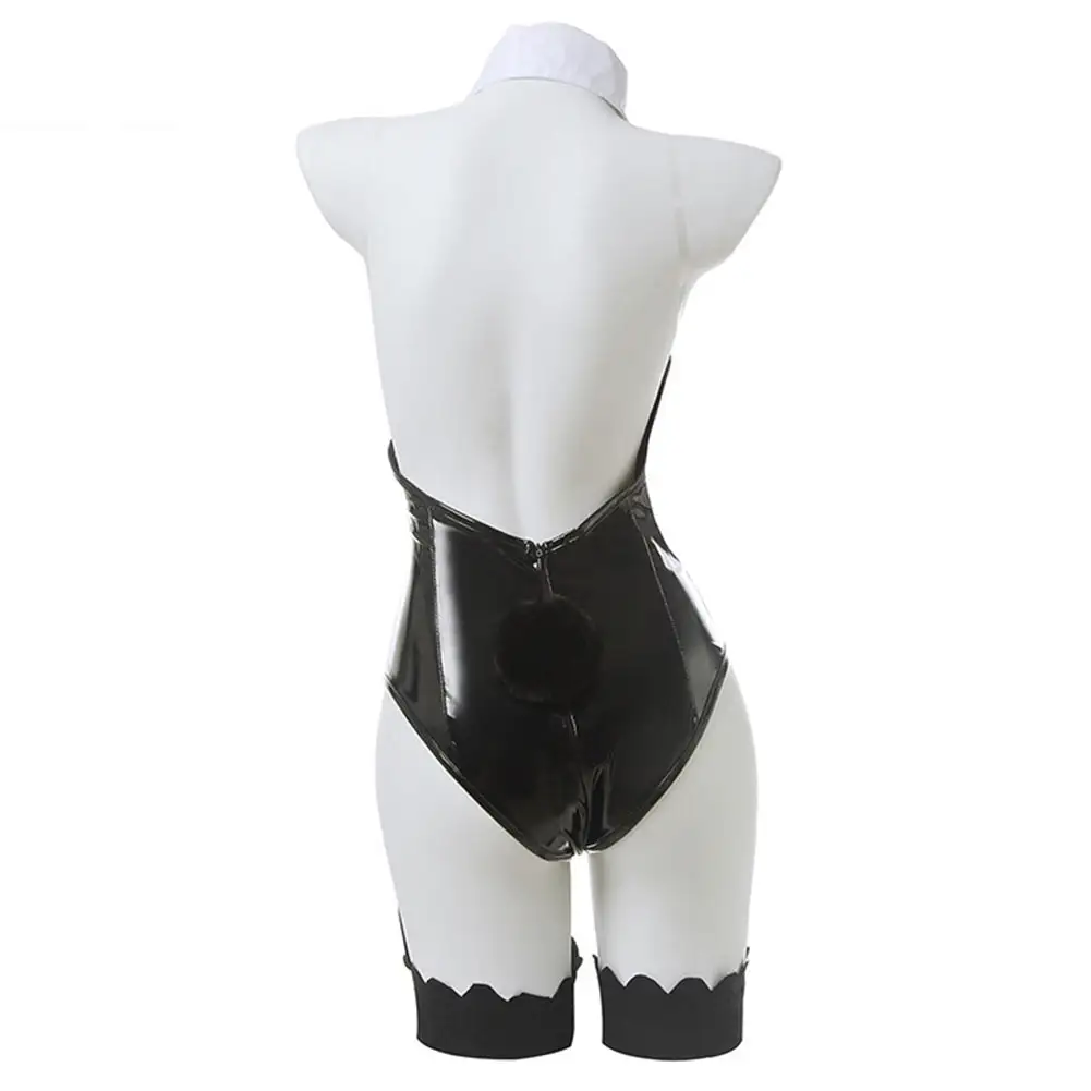 NewCosplay Muse Dash Rin Bunny Girls Jumpsuit Outfits Halloween Carnival Suit Cosplay Costume - Image 2