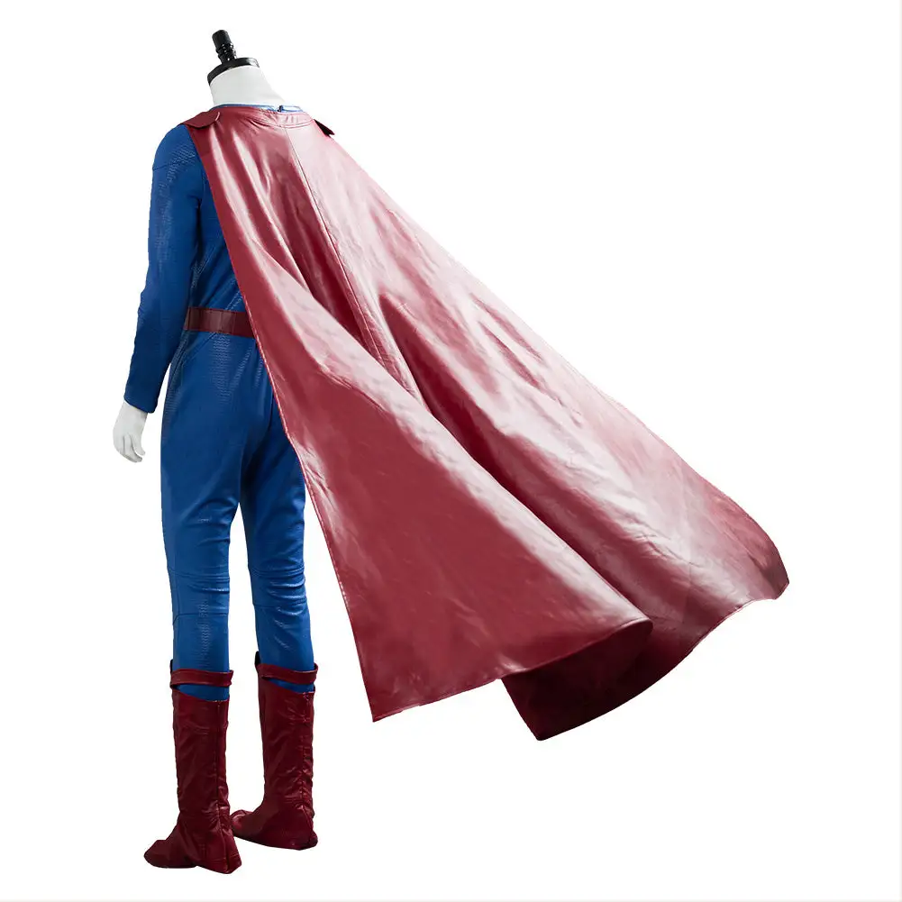 NewCosplay Supergirl Season 2 Superman Cosplay Costume - Image 8