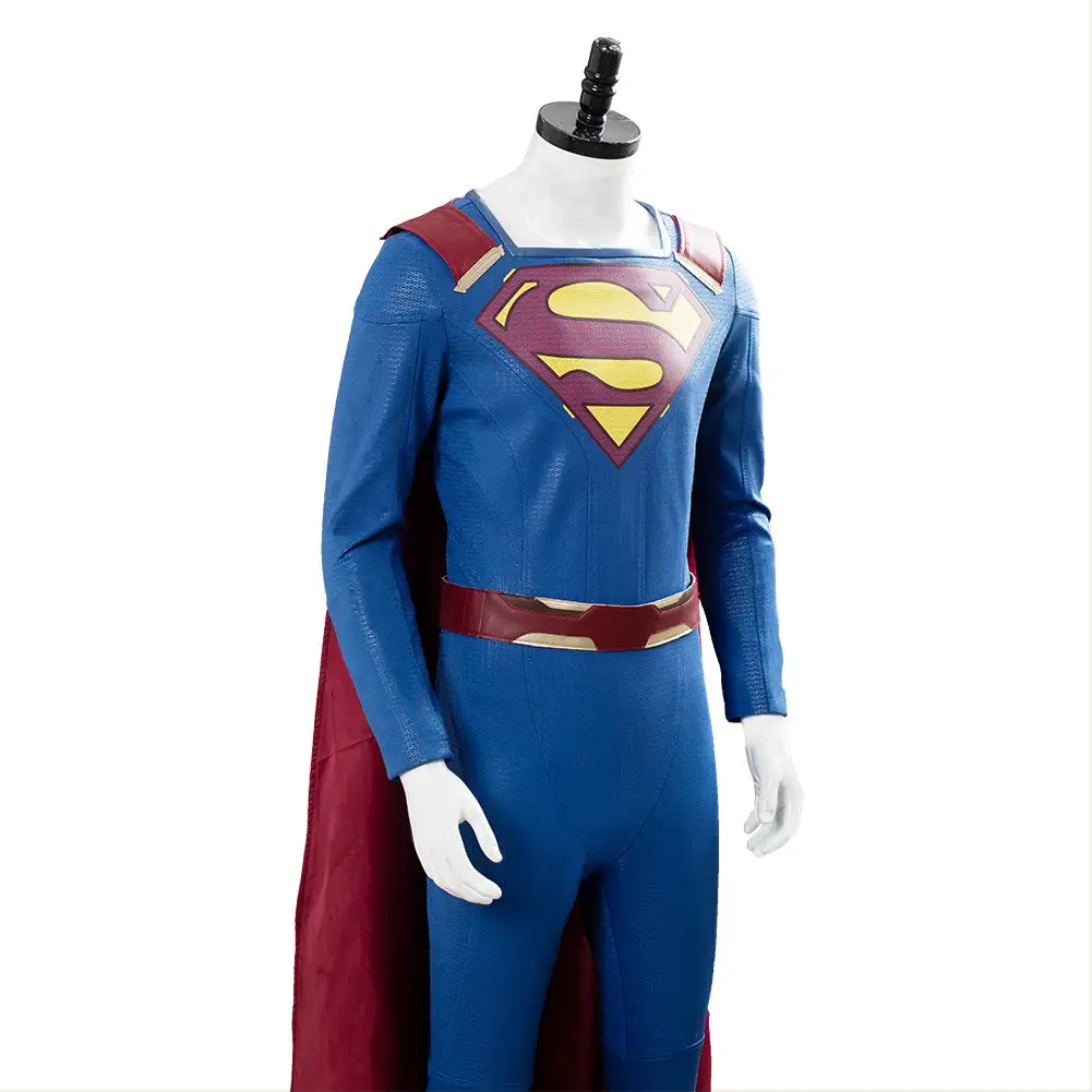 NewCosplay Supergirl Season 2 Superman Cosplay Costume - Image 11